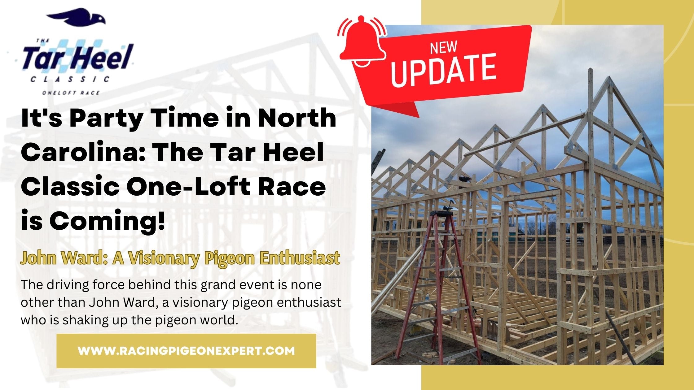 It's Party Time in North Carolina: The Tar Heel Classic One- Loft Race is Coming!